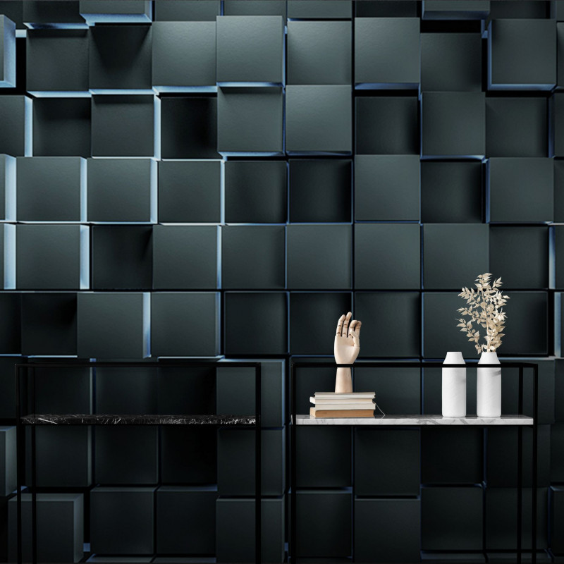 Fototapeta 3D - podświetlane kostki