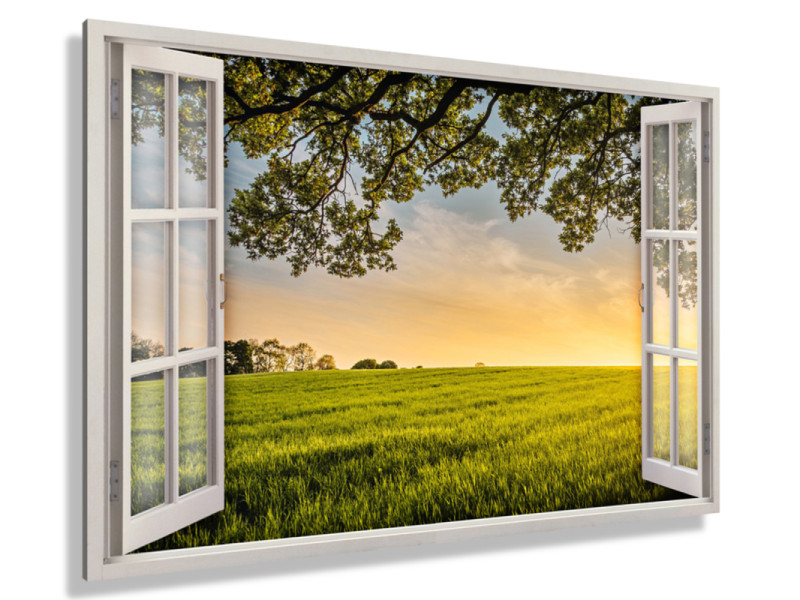 Obraz na pł&oacute;tnie - kwitnące pola