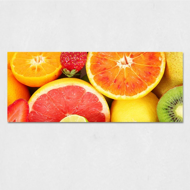 Obraz na szkle - owoce cytrusowe - obrazek 1