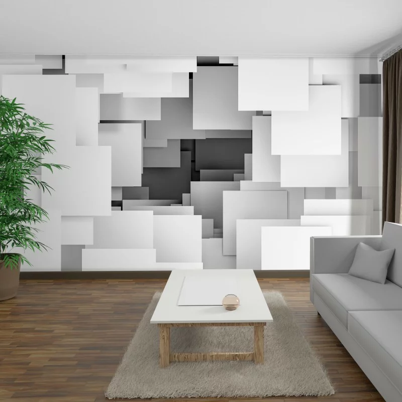 Fototapeta do salonu płytki 3d - obrazek 1