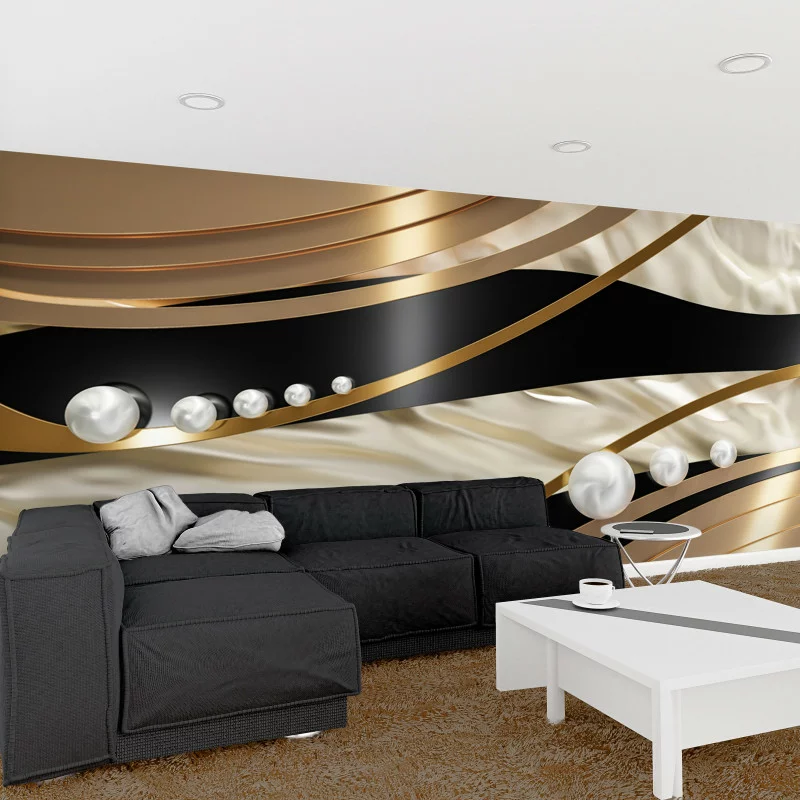 Fototapeta 3D aksamitne brązy - obrazek 1