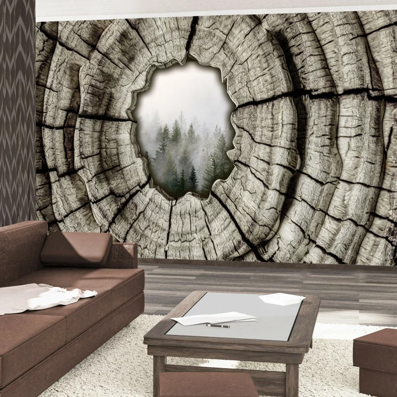 Fototapeta 3D stara dziupla - obrazek 1
