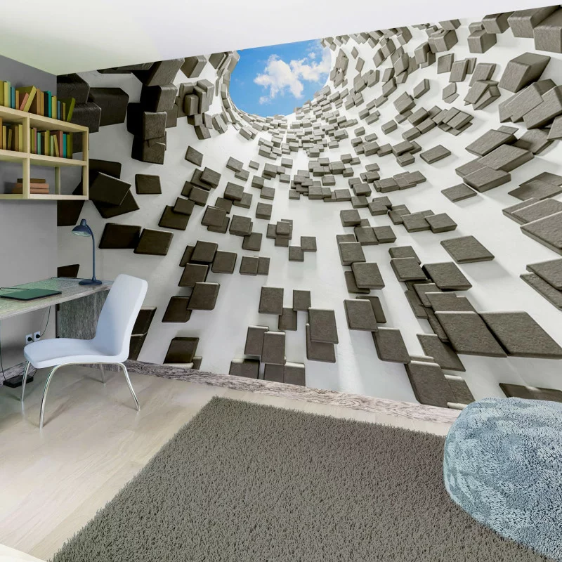 Fototapeta 3D wysoka ściana - obrazek 1