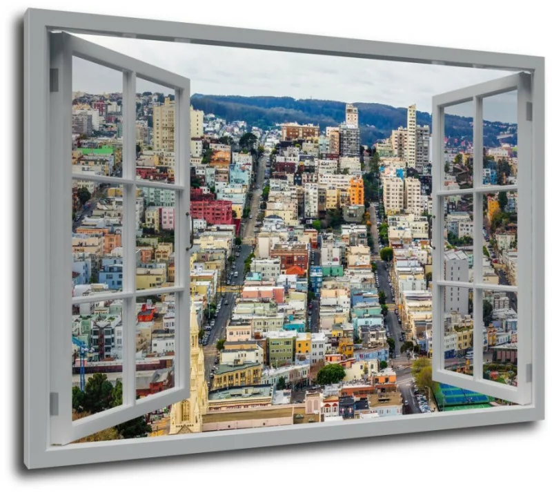 Obraz 3D - San Francisco - obrazek 1