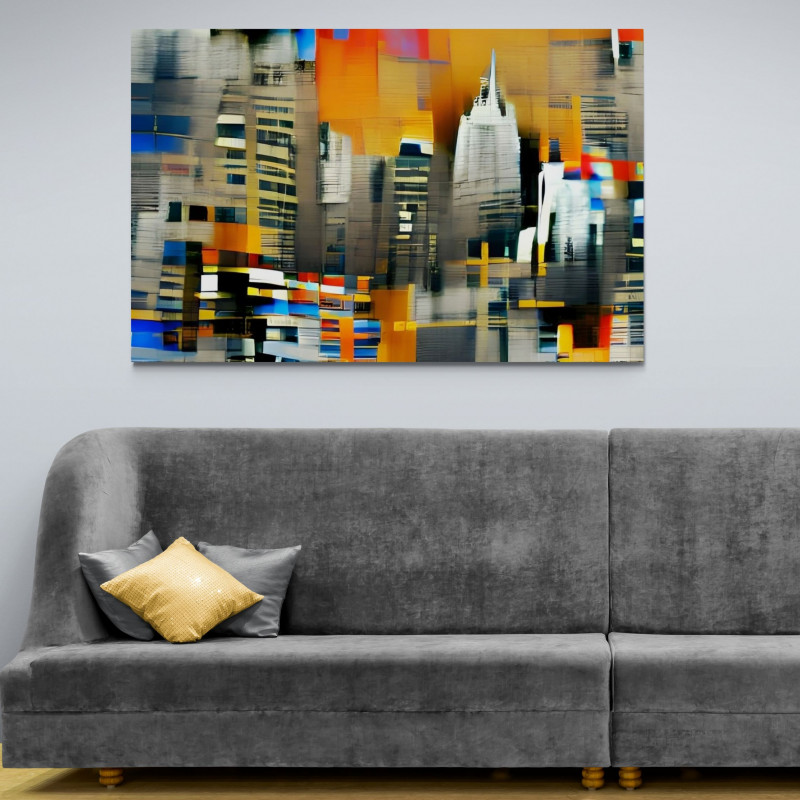 Obraz abstrakcja - New York City