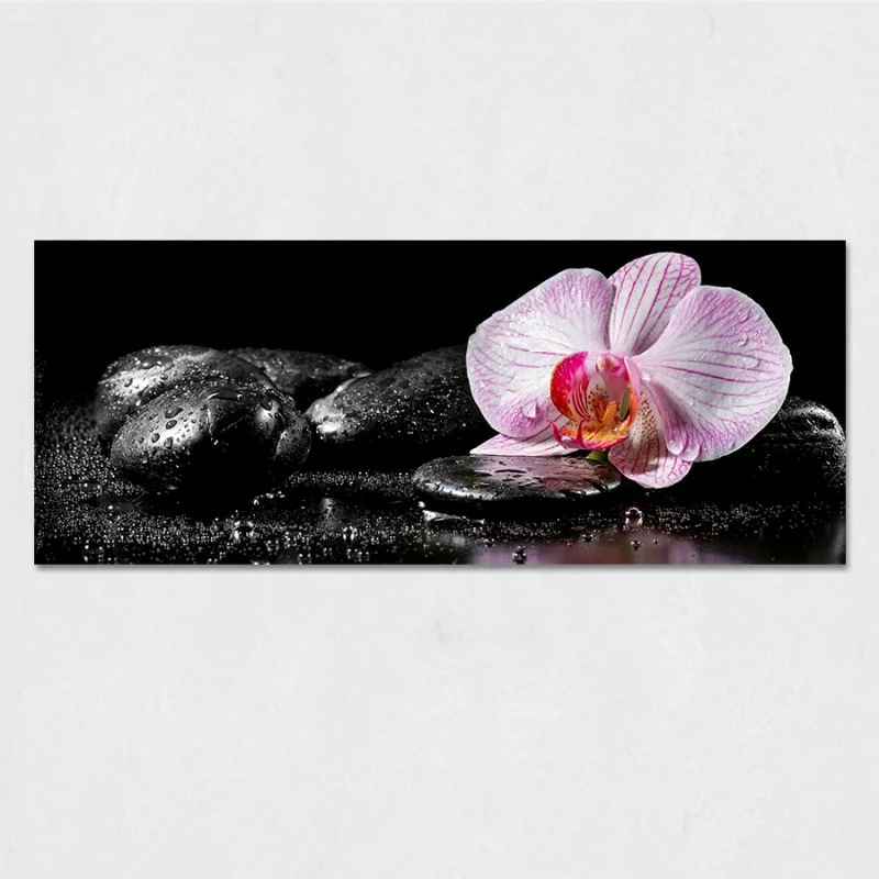 Obraz szklany - orchidea - obrazek 1