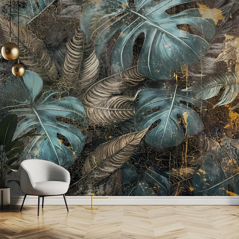 Fototapeta Tropikalna Monstera - Egzotyczny Urok - obrazek 1