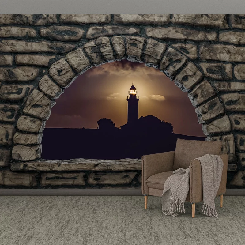 Fototapeta na wymiar - widok na latarnię - obrazek 1