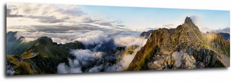 Obraz na plátne Panoráma hôr