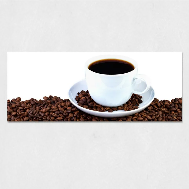 Obraz na szkle - filiżanka kawy - obrazek 1