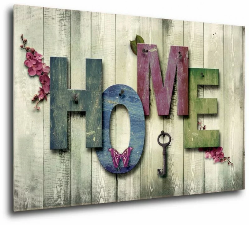 obraz z napisami - home - obrazek 1