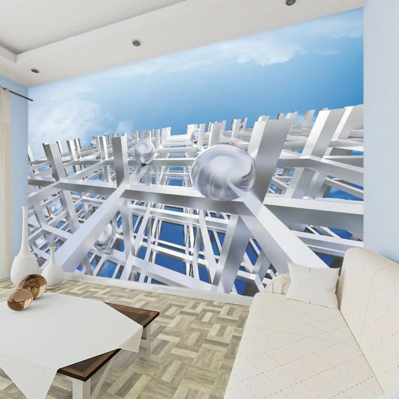 Fototapeta 3D - konstrukcja stal - obrazek 1