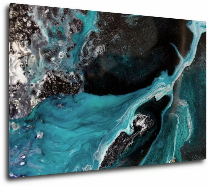 Obraz - turkusowa chwila - obrazek 1