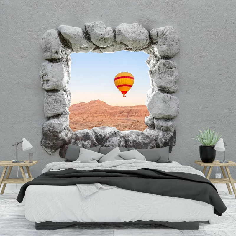 Fototapeta 3D na wymiar - balon w oddali - obrazek 1