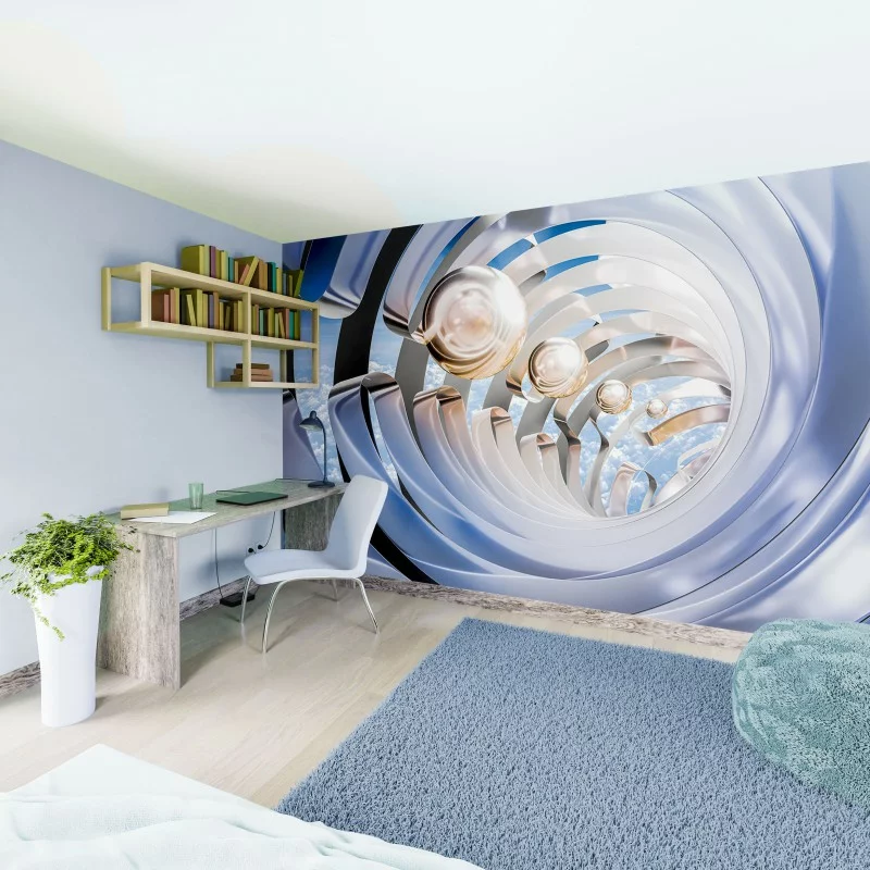 Fototapeta 3D podniebny tunel - obrazek 1