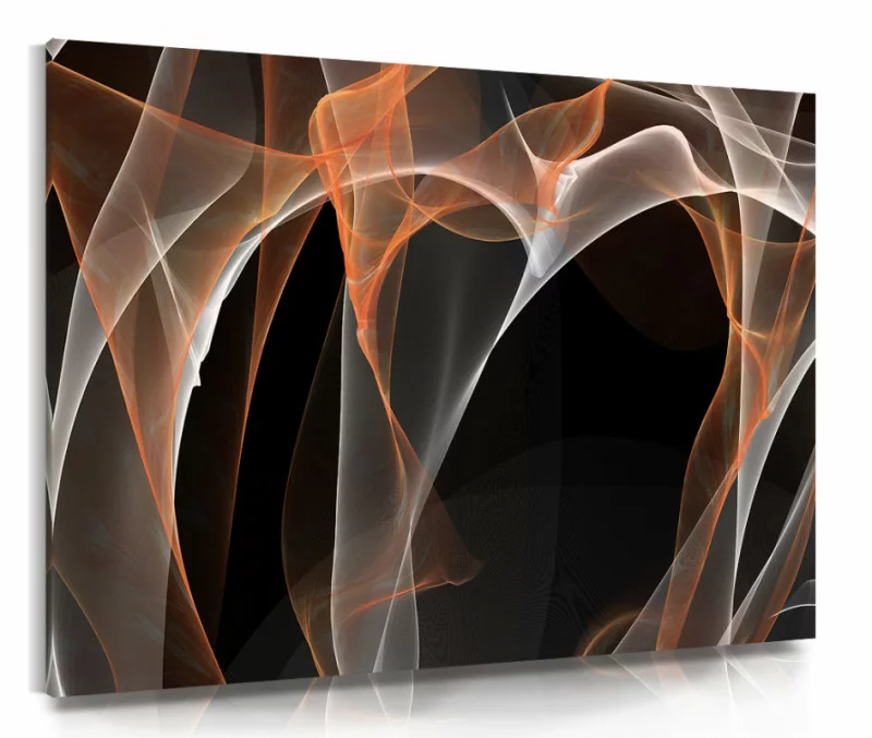 Obraz abstrakcja - cyfrowy dym