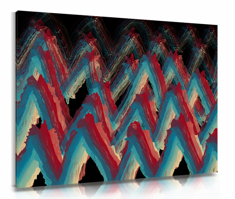 Obraz na plátne Abstraktné vlny