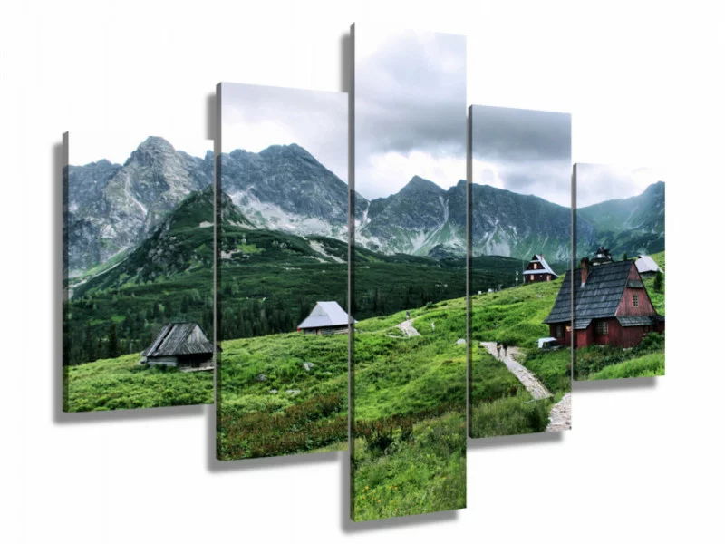 Obraz 5-częściowy - Tatry - obrazek 1