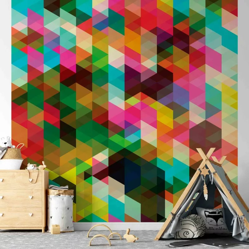 Fototapeta wodoodporna - Kolorowa geometria - obrazek 1