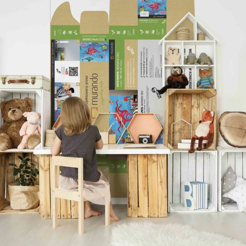 Fototapeta wodoodporna - Ośmiornica i rekin - obrazek 1