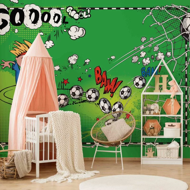 Fototapeta wodoodporna - Pierwszy gol - obrazek 1