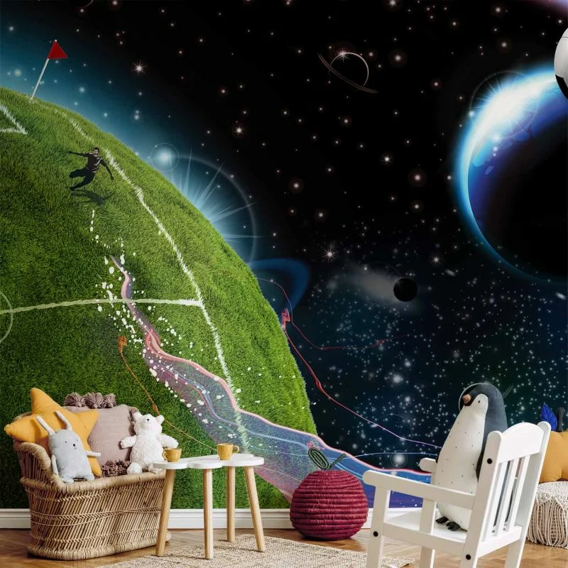 Fototapeta wodoodporna - Kosmiczny mecz - obrazek 1