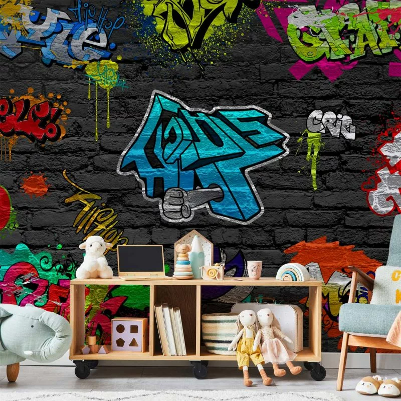 Fototapeta - Graffiti wall - obrazek 1