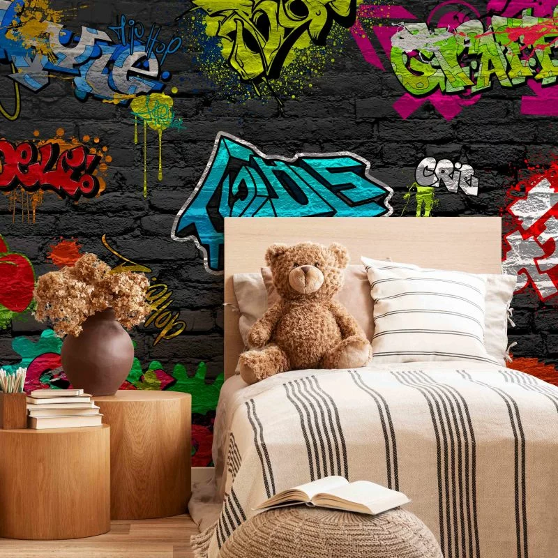 Fototapeta - Graffiti wall - obrazek 1