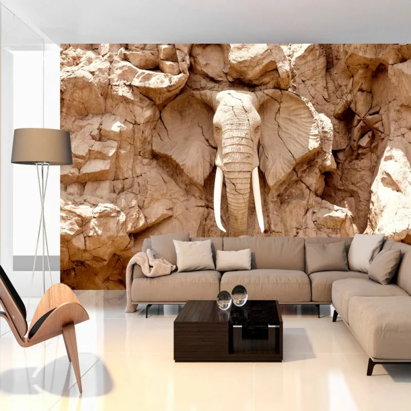 Fototapeta - Kamienny słoń (RPA) - obrazek 1