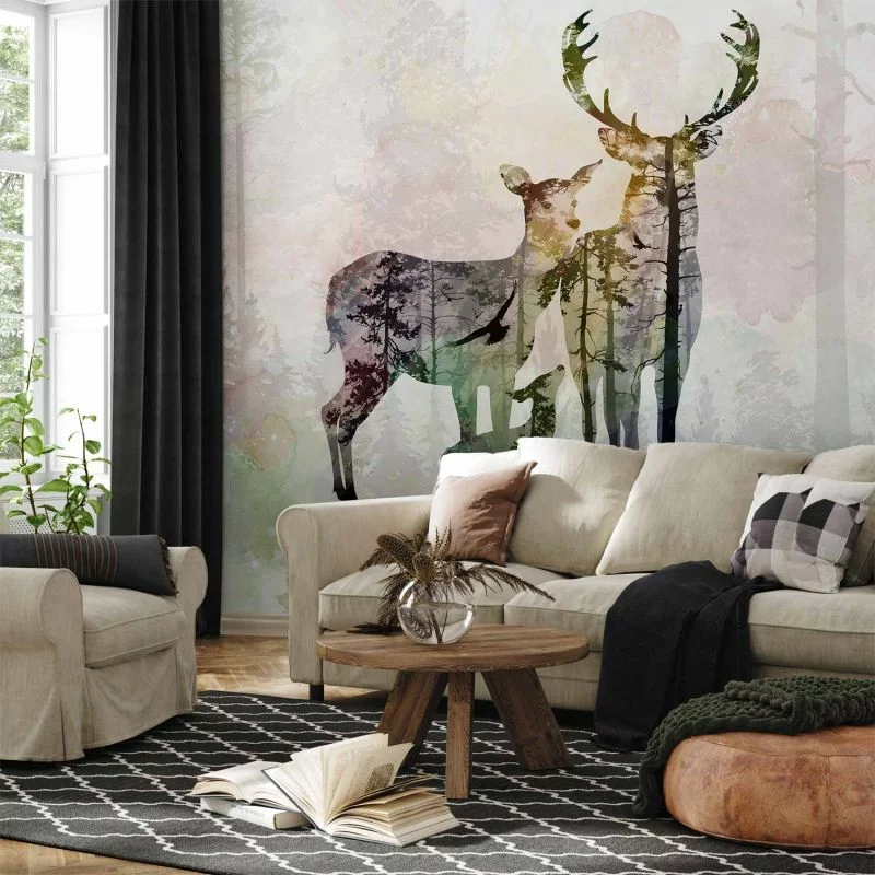 Fototapeta - Leśna rodzina - obrazek 1