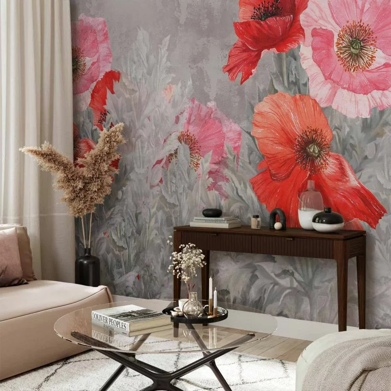 Fototapeta - Szara łąka - obrazek 1