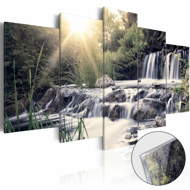 Obraz na szkle akrylowym - Wodospad snów  - obrazek 1