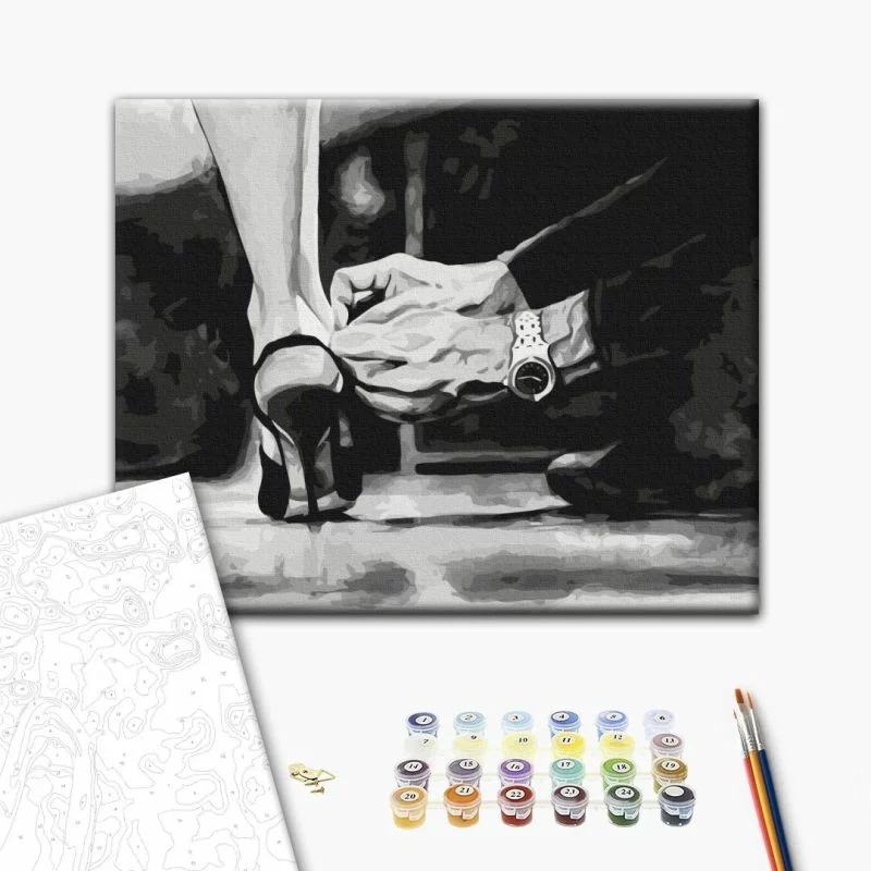 Obraz do samodzielnego malowania - Małe gesty - obrazek 1