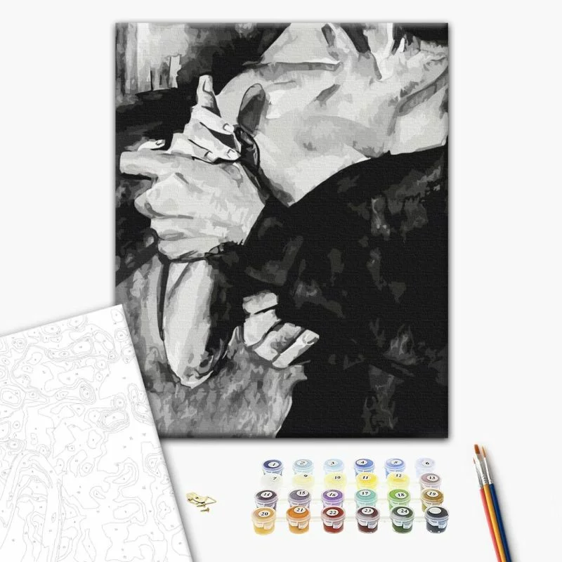 Obraz do samodzielnego malowania - Dotyk - obrazek 1