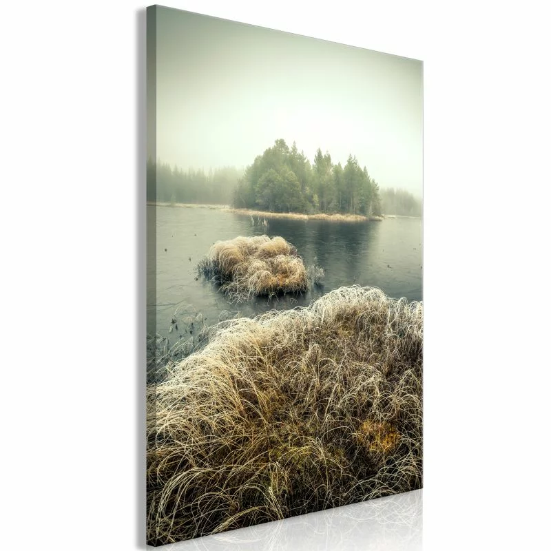 Obraz - Jesień na mokradłach (1-częściowy) pionowy - obrazek 1