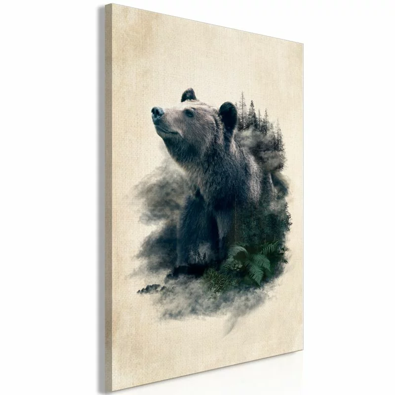 Obraz - Dolina niedźwiedzia (1-częściowy) pionowy - obrazek 1