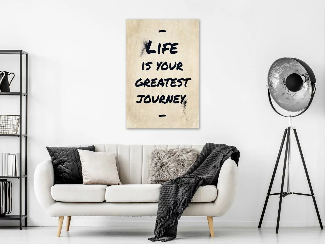 Obraz - Life is Your Greates Journey (1-częściowy) pionowy - obrazek 1