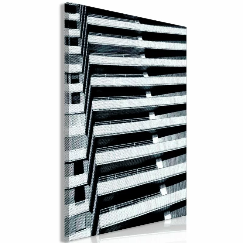 Obraz - Architektoniczny raster (1-częściowy) pionowy - obrazek 1