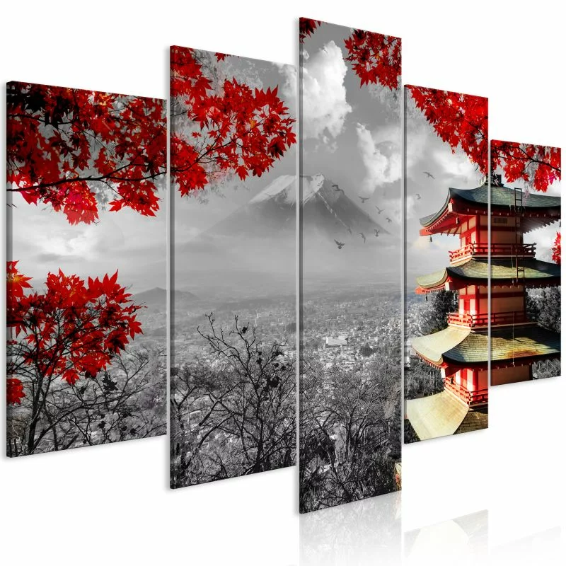 Obraz - Japońska przygoda (5-częściowy) szeroki - obrazek 1