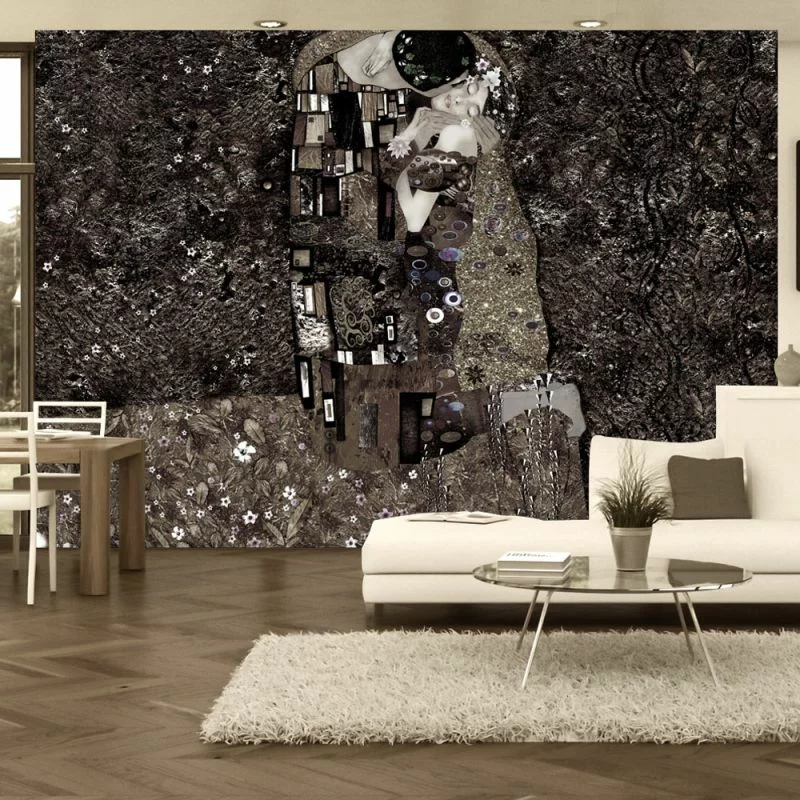 Fototapeta - Klimt inspiracja - Wspomnienie czułości - obrazek 1