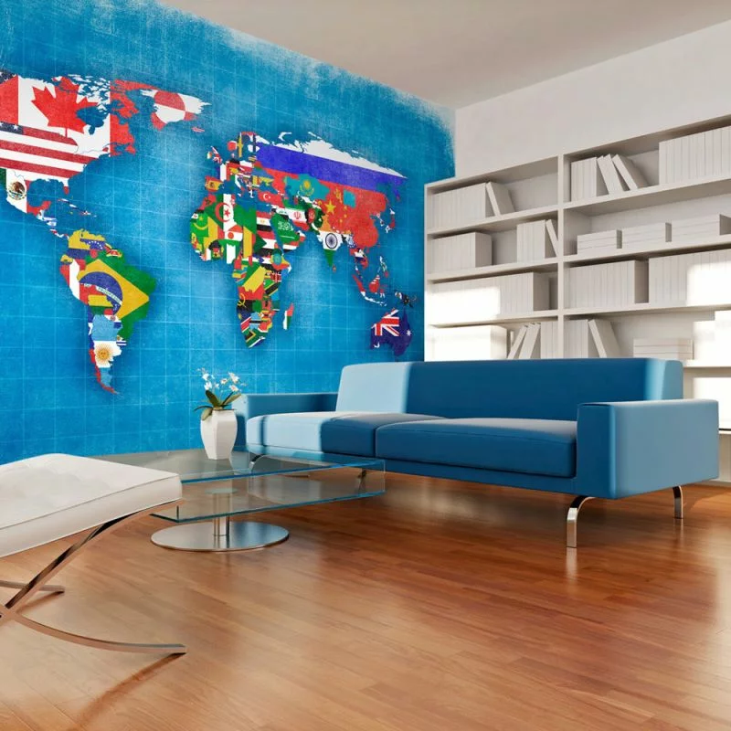 Fototapeta - Flags of countries - obrazek 1