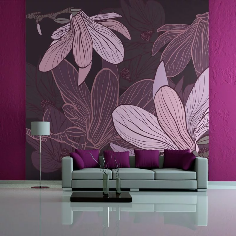 Fototapeta - Dreamy flowers - obrazek 1