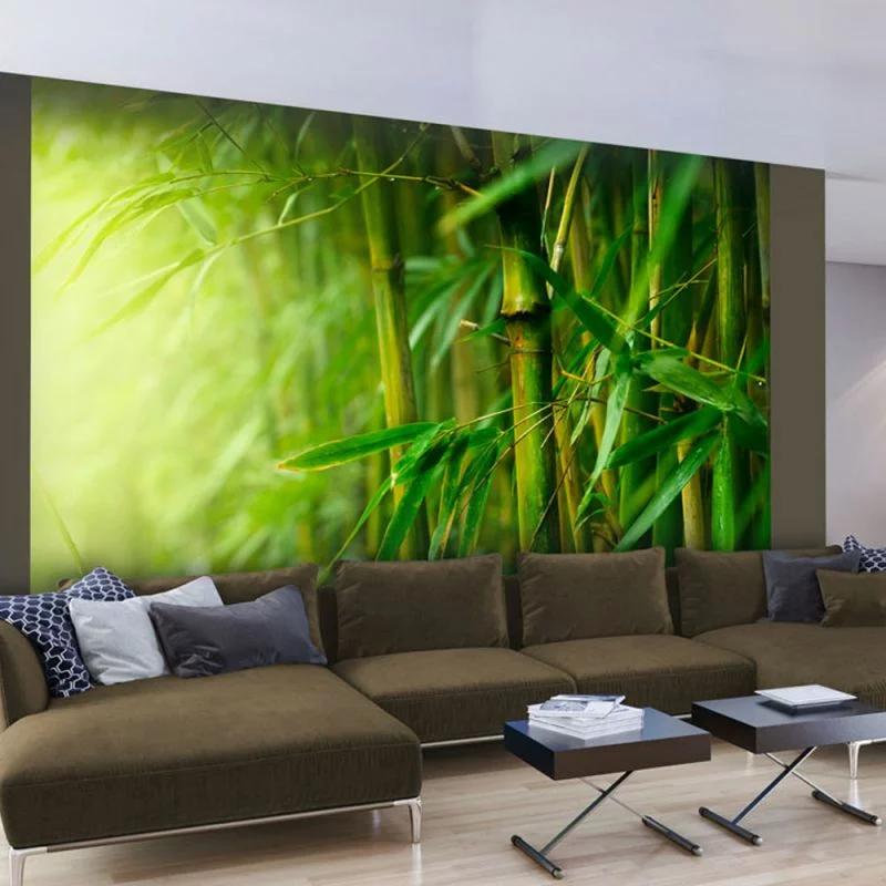 Fototapeta Zielony bambus w Dżungli - obrazek 1