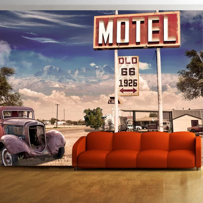 Fototapeta - Old motel - obrazek 1