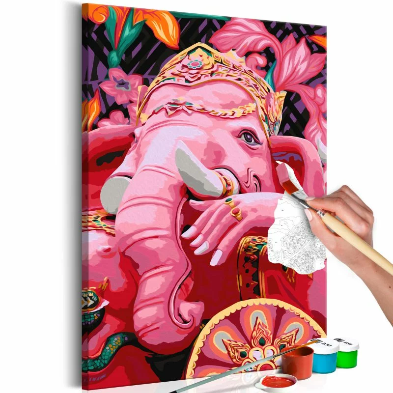 Obraz do samodzielnego malowania - Ganesha - obrazek 1