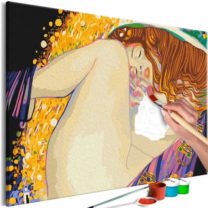 Obraz do samodzielnego malowania - Gustav Klimt: Danae - obrazek 1