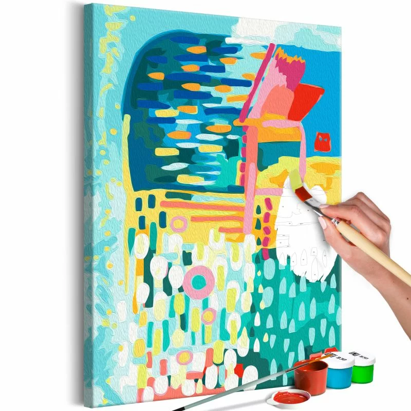 Obraz do samodzielnego malowania - Po deszczu - obrazek 1
