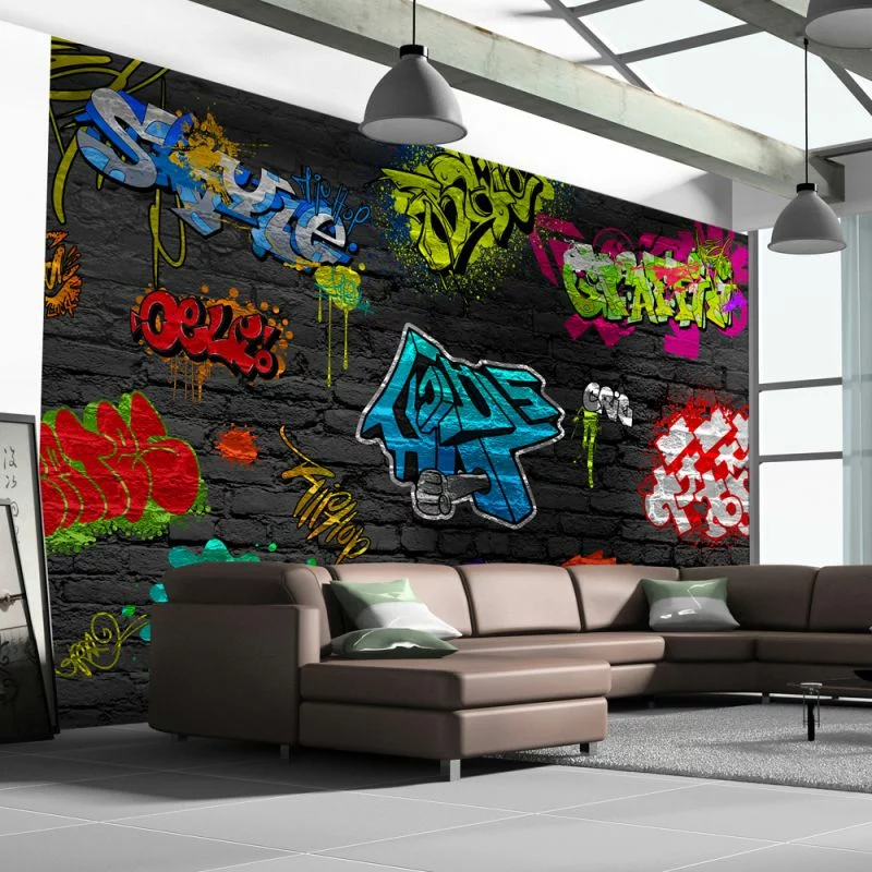 Fototapeta - Graffiti wall - obrazek 1