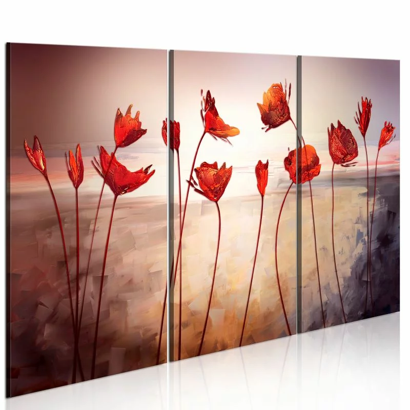 Obraz - Bright red poppies - obrazek 1