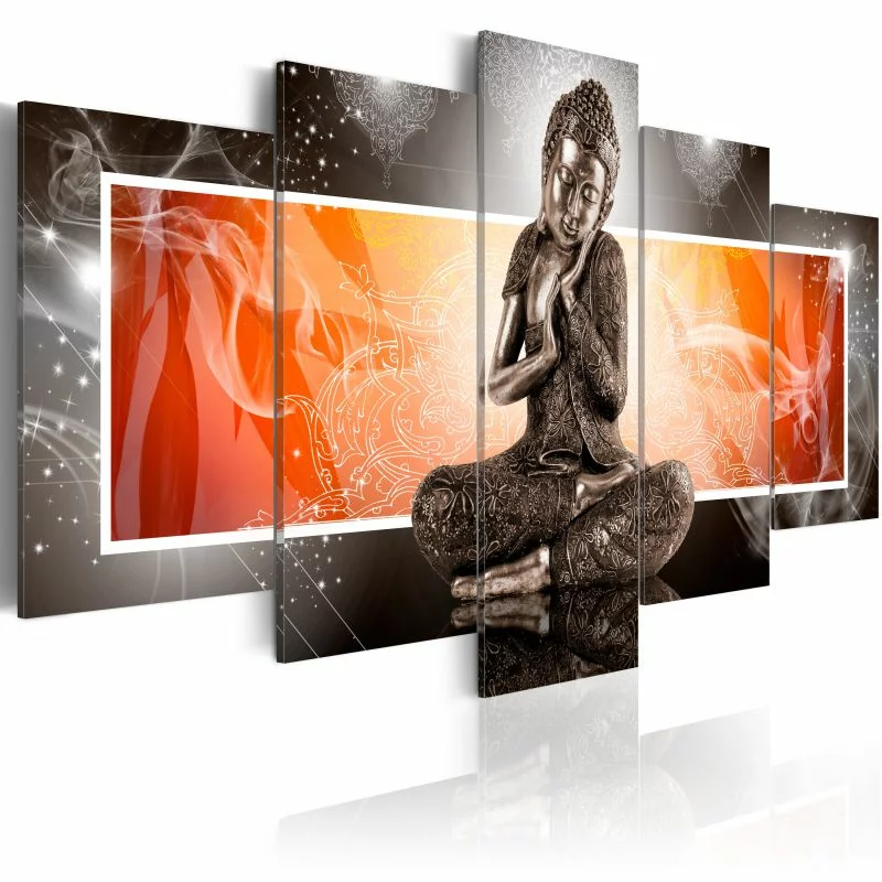 Obraz - Budda i ornamenty - obrazek 1